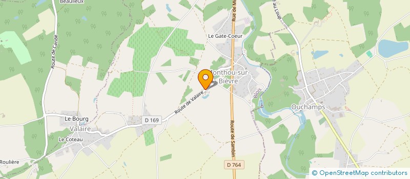 localisation de l'entreprise MONSIEUR JEAN-MARIE AUBOURG  MONTHOU-SUR-BIEVRE