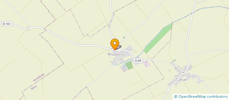 localisation de l'entreprise MONSIEUR JEAN-MARIE AUGER  VIEVY-LE-RAYE