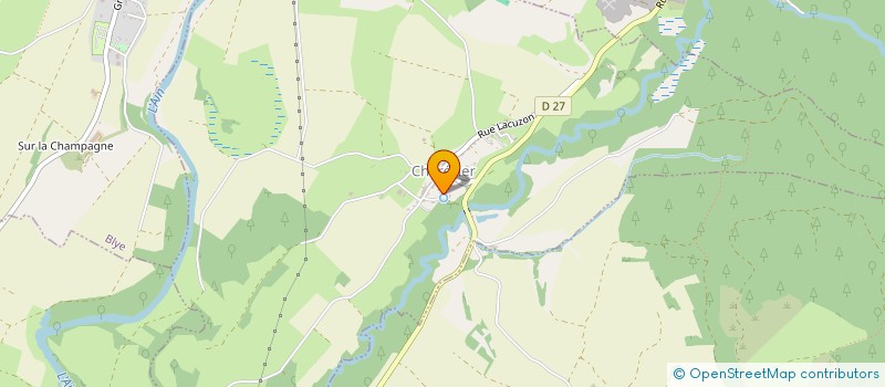 localisation de l'entreprise MONSIEUR JEAN-MARIE BAILLY  CHAREZIER