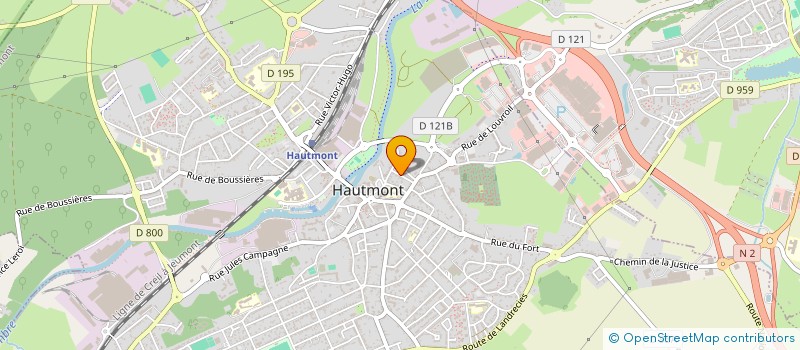 localisation de l'entreprise MONSIEUR JEAN MARIE BALLIEU  FEIGNIES