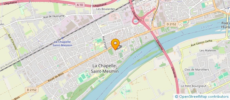 localisation de l'entreprise MONSIEUR JEAN MARIE BARDY à LA CHAPELLE-SAINT-MESMIN
