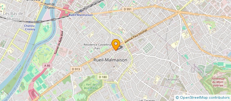 localisation de l'entreprise MONSIEUR JEAN-MARIE BARRIE à RUEIL-MALMAISON