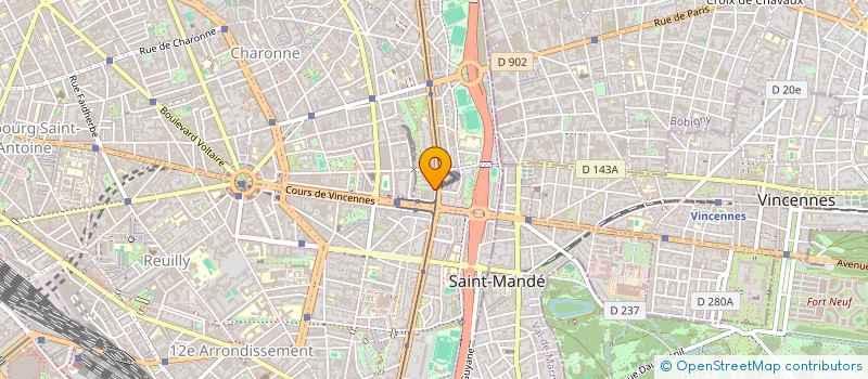 localisation de l'entreprise MONSIEUR JEAN-MARIE BATAILLE  PARIS