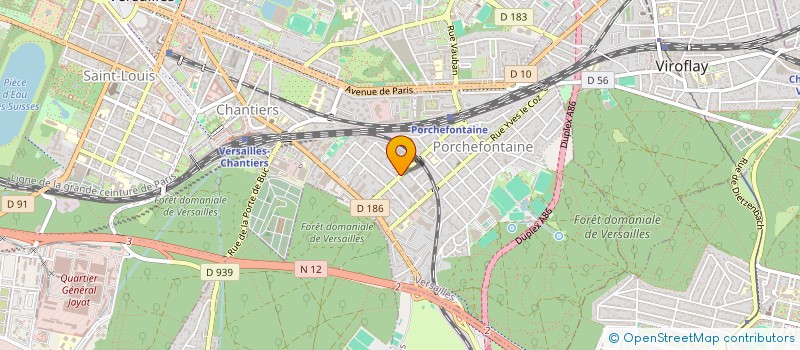 localisation de l'entreprise MONSIEUR JEAN-MARIE BEAUDEAU à VERSAILLES