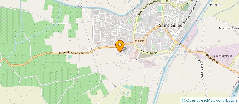 localisation de l'entreprise MONSIEUR JEAN-MARIE BEAUSSIER à SAINT-GILLES