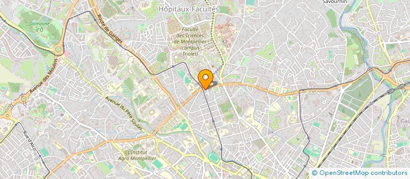 localisation de l'entreprise MONSIEUR JEAN MARIE BENOIT à MONTPELLIER