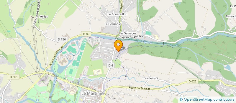 localisation de l'entreprise MONSIEUR JEAN-MARIE BERRIO  CASTRES