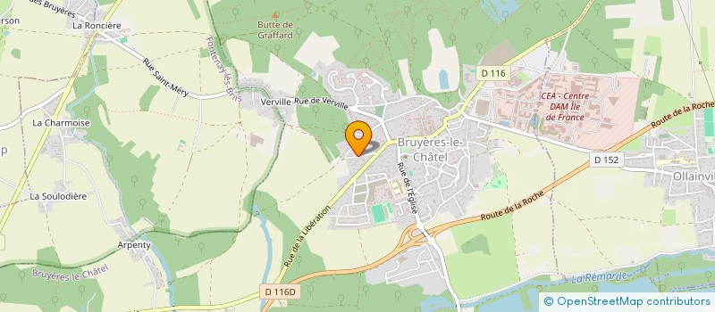 localisation de l'entreprise MONSIEUR JEAN-MARIE BERTHELOT  BRUYERES-LE-CHATEL