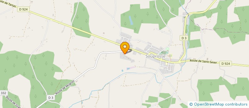 localisation de l'entreprise MONSIEUR JEAN MARIE BESTAVEN  SAINT-AUBIN