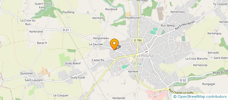 localisation de l'entreprise MONSIEUR JEAN-MARIE BEUCHER à PLOUHA