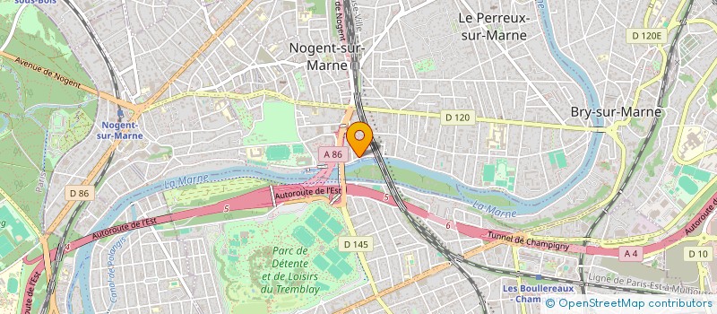 localisation de l'entreprise MONSIEUR JEAN MARIE BEUDAERT  NOGENT-SUR-MARNE