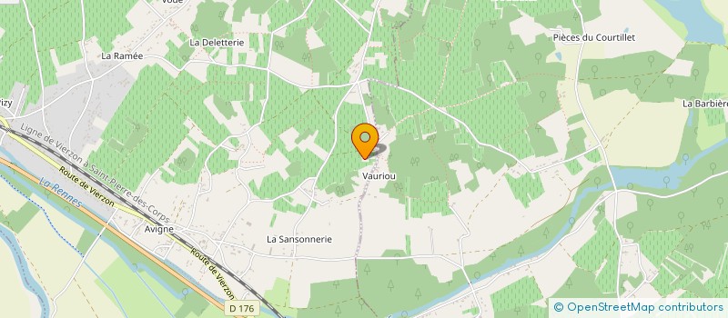 localisation de l'entreprise MONSIEUR JEAN-MARIE BIGOT  THESEE