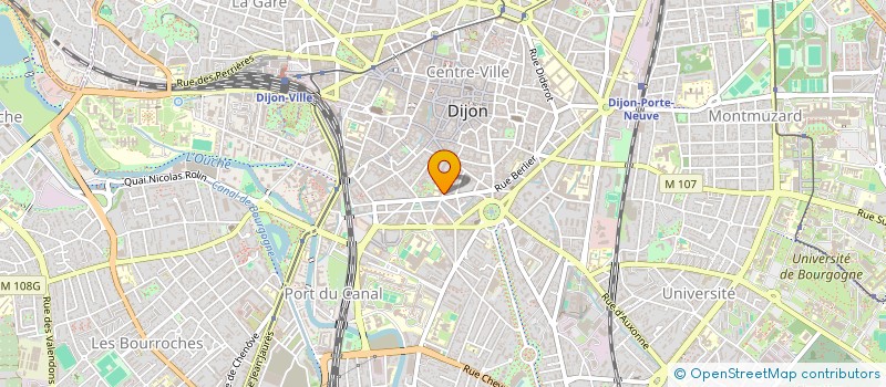 localisation de l'entreprise MONSIEUR JEAN-MARIE BILBAULT à DIJON