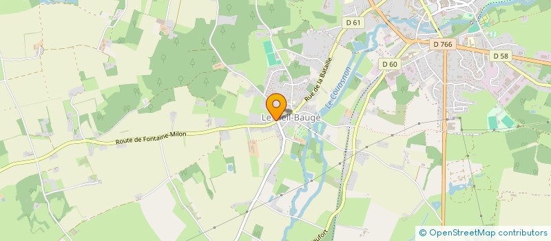 localisation de l'entreprise MONSIEUR JEAN-MARIE BODIN  BAUGE-EN-ANJOU