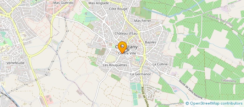 localisation de l'entreprise MONSIEUR JEAN-MARIE BOHER  CABESTANY