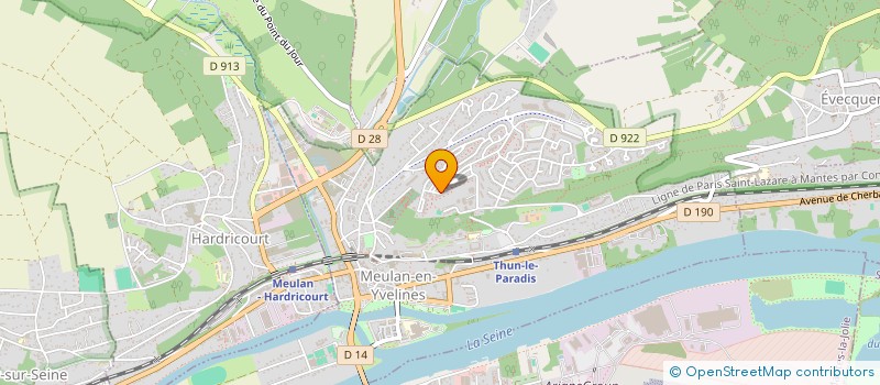 localisation de l'entreprise MONSIEUR JEAN-MARIE BOKASSA  MEULAN-EN-YVELINES