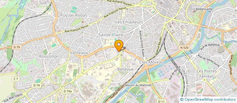 localisation de l'entreprise MONSIEUR JEAN-MARIE BONNETBLANC à LIMOGES