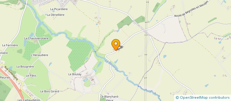 localisation de l'entreprise MONSIEUR JEAN-MARIE BOUMARD  BEGROLLES-EN-MAUGES