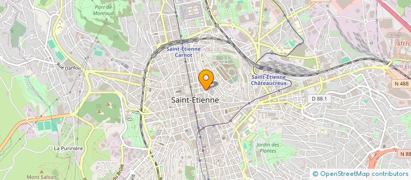 localisation de l'entreprise MONSIEUR JEAN-MARIE BOURGEOIS à SAINT-ETIENNE