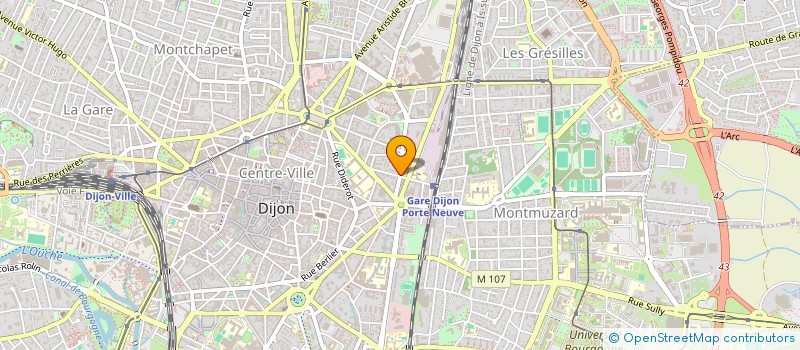 localisation de l'entreprise MONSIEUR JEAN-MARIE BOURGOIS à DIJON