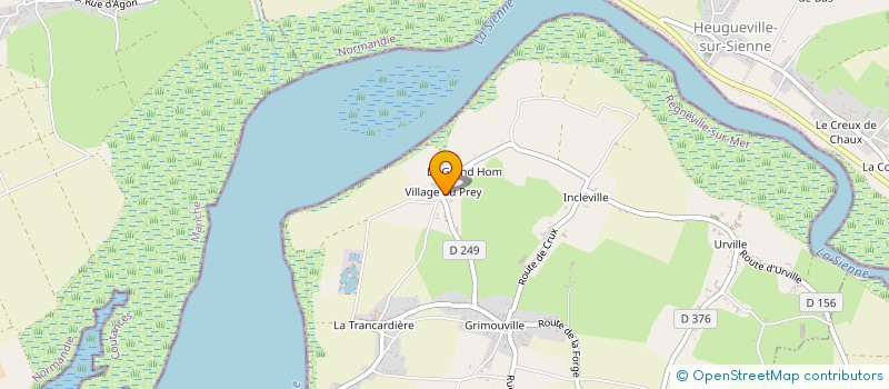 localisation de l'entreprise MONSIEUR JEAN-MARIE BOUTIN à REGNEVILLE-SUR-MER