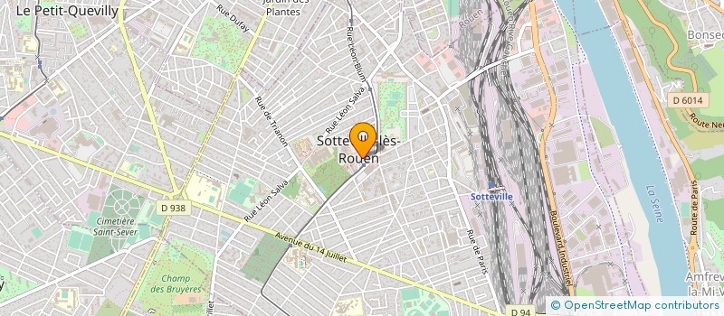 localisation de l'entreprise MONSIEUR JEAN-MARIE BOUVIER  SOTTEVILLE-LES-ROUEN