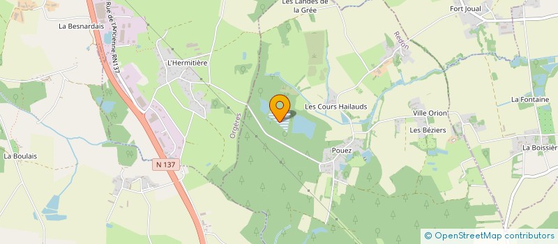 localisation de l'entreprise MONSIEUR JEAN-MARIE BUREL  CHANTELOUP