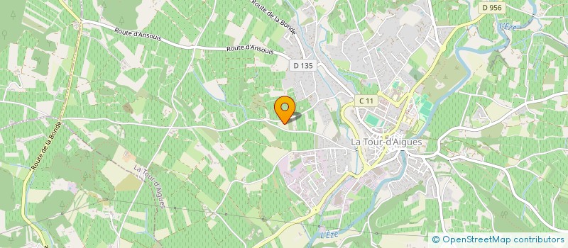 localisation de l'entreprise MONSIEUR JEAN MARIE CABRIERES  ANSOUIS