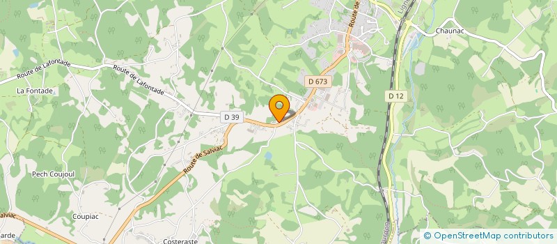 localisation de l'entreprise MONSIEUR JEAN-MARIE CABROL  GOURDON