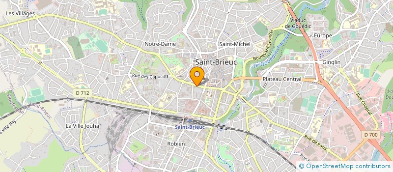localisation de l'entreprise MONSIEUR JEAN-MARIE CALES à SAINT-BRIEUC