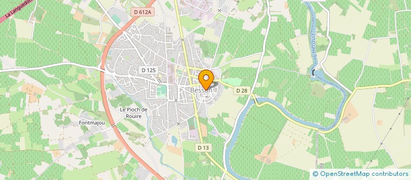 localisation de l'entreprise MONSIEUR JEAN-MARIE CAMBIER  BESSAN