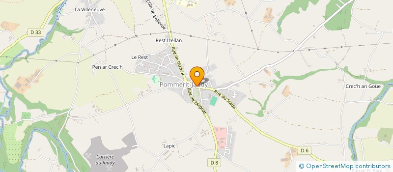 localisation de l'entreprise MONSIEUR JEAN-MARIE CARLIER  LA ROCHE-JAUDY