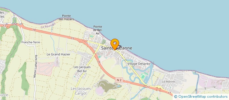 localisation de l'entreprise MONSIEUR JEAN MARIE CARPAYE à SAINTE-SUZANNE
