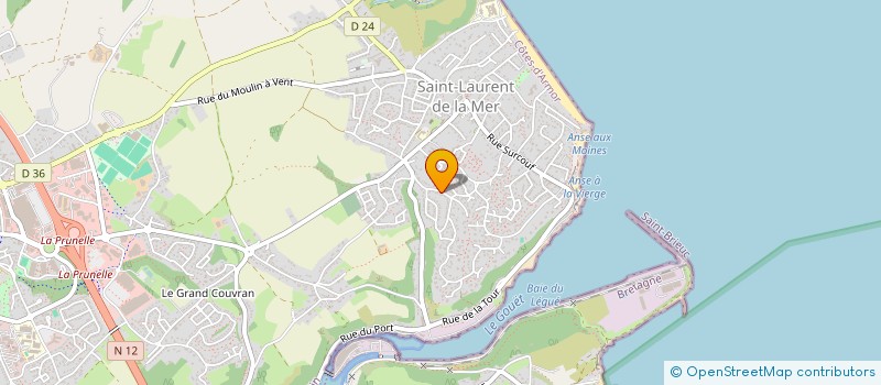 localisation de l'entreprise MONSIEUR JEAN-MARIE CARRO  PLERIN