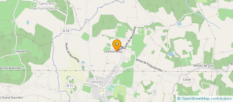 localisation de l'entreprise MONSIEUR JEAN-MARIE CASTANET  VELINES