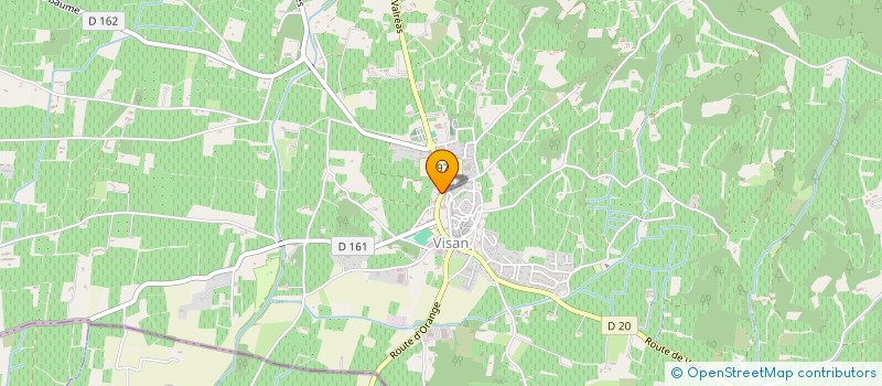 localisation de l'entreprise MONSIEUR JEAN-MARIE CAULI à VISAN