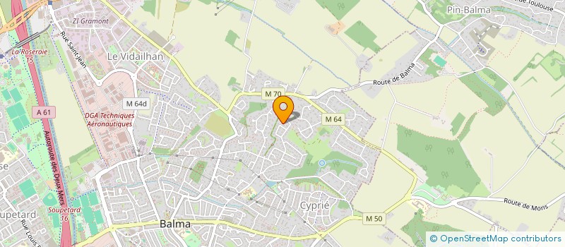 localisation de l'entreprise MONSIEUR JEAN-MARIE CAUQUIL  PUYVALADOR