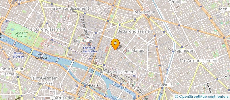 localisation de l'entreprise MONSIEUR JEAN-MARIE CHARUAU  PARIS