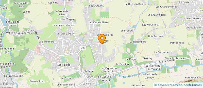 localisation de l'entreprise MONSIEUR JEAN MARIE CHASLES à LUYNES