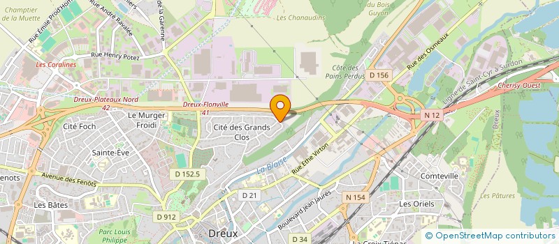 localisation de l'entreprise MONSIEUR JEAN MARIE CIMIA à DREUX
