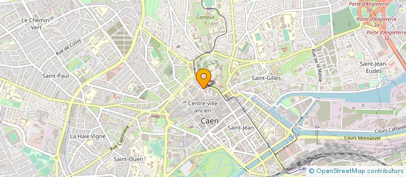 localisation de l'entreprise MONSIEUR JEAN-MARIE COADOU à CAEN