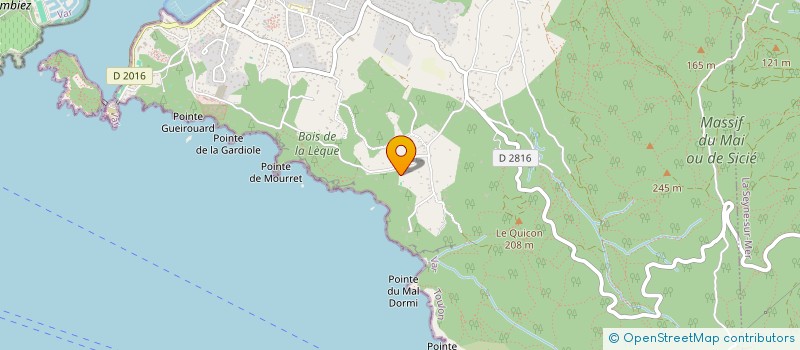 localisation de l'entreprise MONSIEUR JEAN-MARIE COESPEL à SIX-FOURS-LES-PLAGES