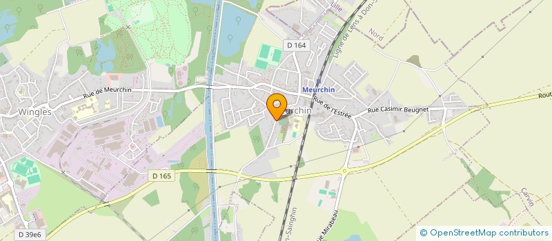 localisation de l'entreprise MONSIEUR JEAN-MARIE COHIN  MEURCHIN