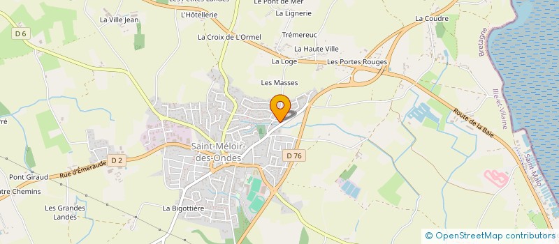 localisation de l'entreprise MONSIEUR JEAN-MARIE COLAS  LA GOUESNIERE