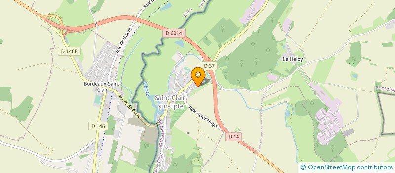 localisation de l'entreprise MONSIEUR JEAN-MARIE CONDEMINE  SAINT-CLAIR-SUR-EPTE