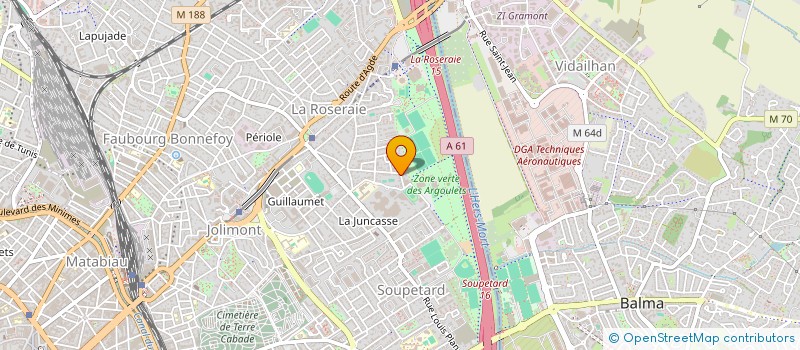localisation de l'entreprise MONSIEUR JEAN MARIE CONTAL à TOULOUSE