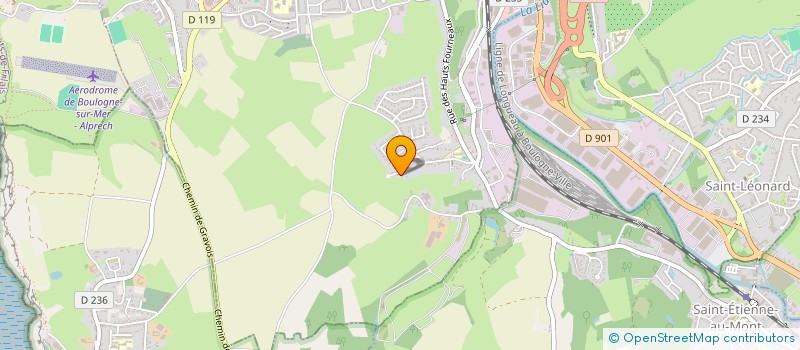 localisation de l'entreprise MONSIEUR JEAN MARIE CORDIER  OUTREAU