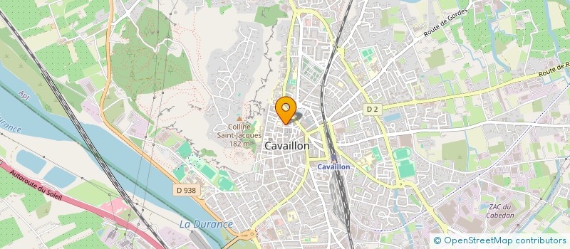 localisation de l'entreprise MONSIEUR JEAN-MARIE CORTEZ  CAVAILLON