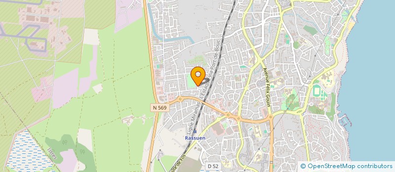 localisation de l'entreprise MONSIEUR JEAN-MARIE COSTE  ISTRES