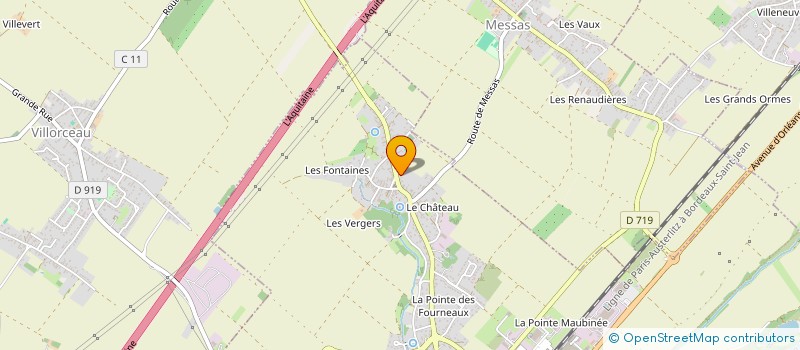 localisation de l'entreprise MONSIEUR JEAN-MARIE COULIOU à BEAUGENCY